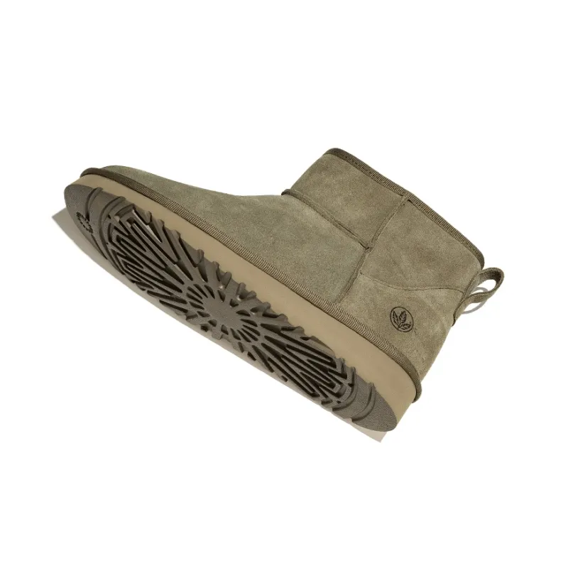 LEAVELAND Warm Crew Snow Boots Unisex-11