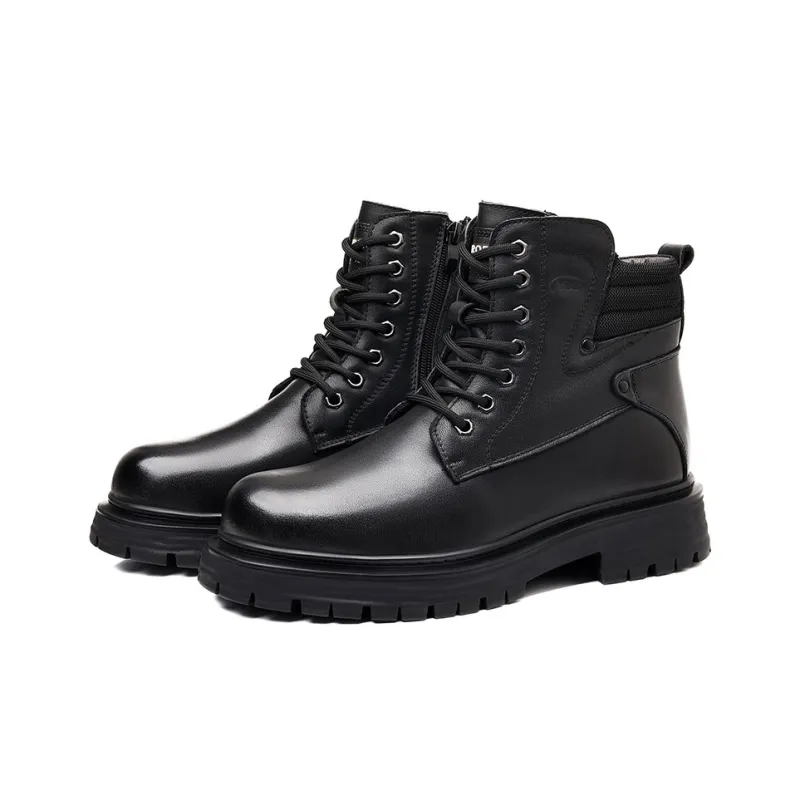 MODENGPAN Short Martin Boot 3cm Men's Black-2