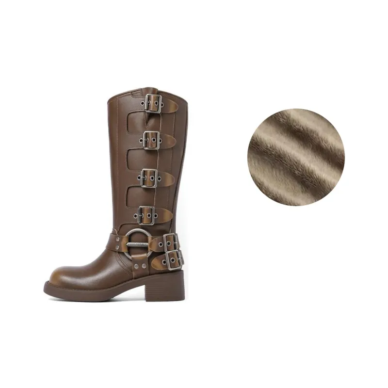 BELLE Knee-high Boots 5cm Women's-0