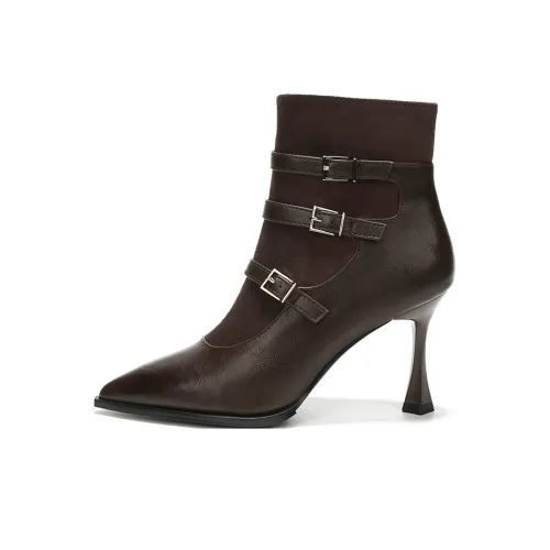 WEISHIBANGWEI Ankle Giuseppe 8.5CM Women's