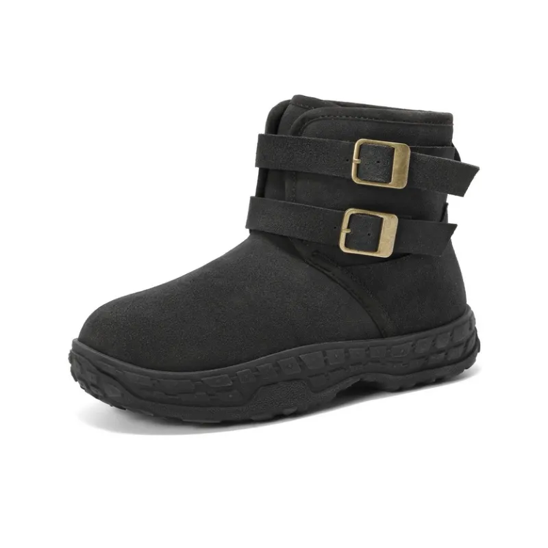 BELLE Abrasion-Resistant Slip-Resistant 12cm Snow Boots Women's-2