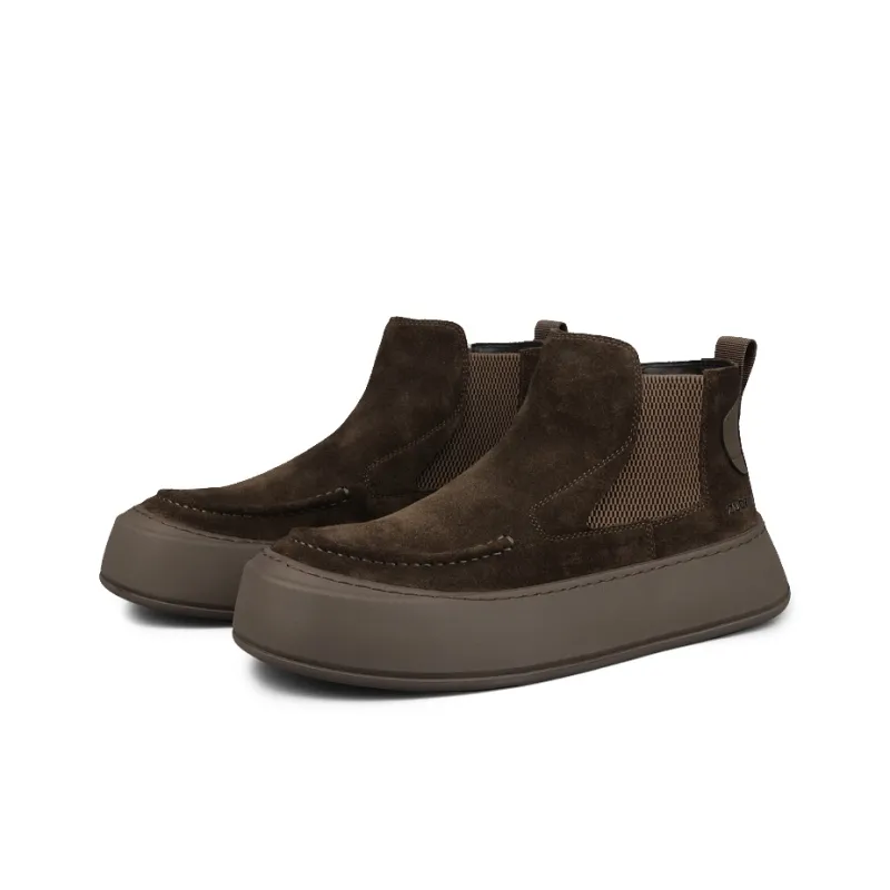 ZUOZHE Short Chelsea Boots Men's-1