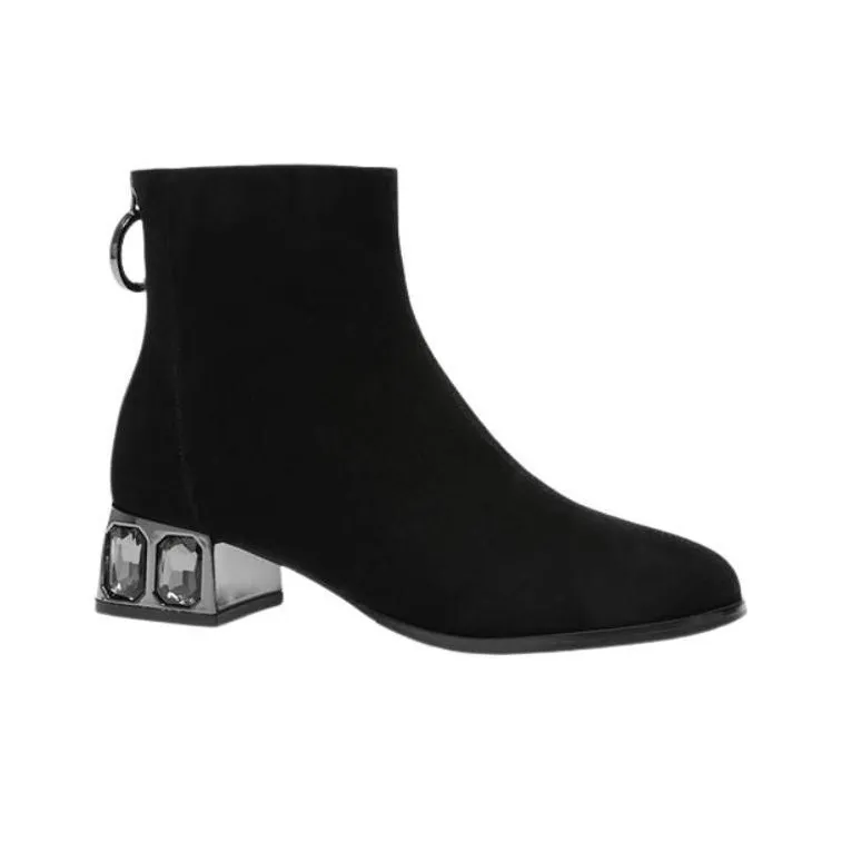Satchi Ankle Boots Women's Black-1