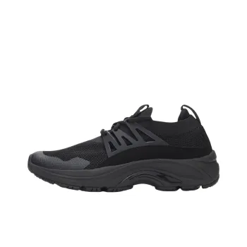 THE NORTH FACE KNIT Anti Slip Wear Resistant Low Top Casual Shoes Men's Black