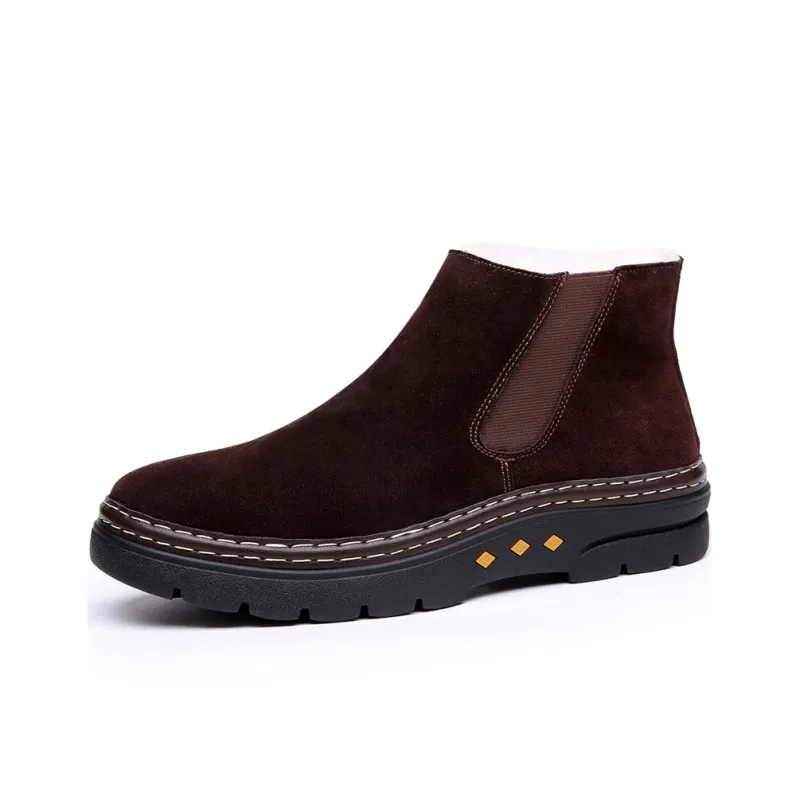 ZUWUDONG Short Chelsea Boots Men's-8