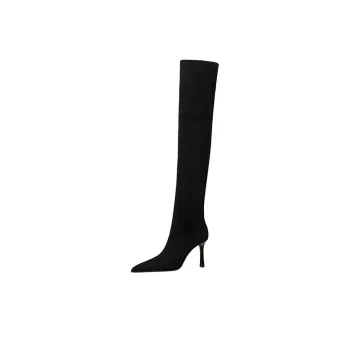 BIGTREE Over-the-knee Boots 9.5cm Women's Black