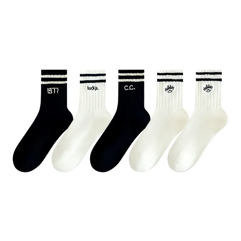 Montagut Unisex Mid Calf Socks-5