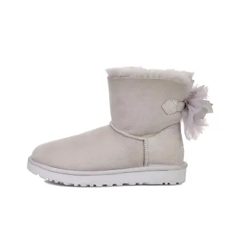 UGG Mini Bailey Tulle Bow 'Grey' Women's