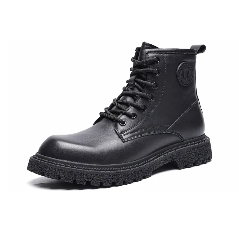 TRUMPPIPE Short Martin Boot Men's Black-26