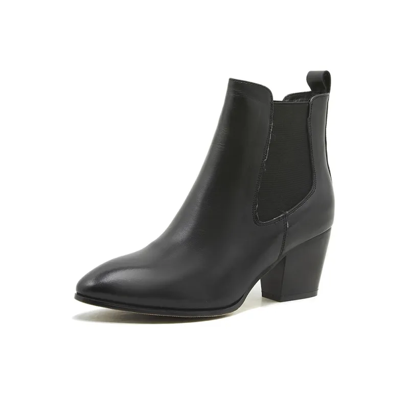 PIERCE GENTRY 11cm Chelsea Boots 6.5cm Women's-1