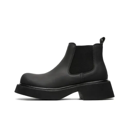 ΛOLUNKΛ Short Martin Boot Men's Black