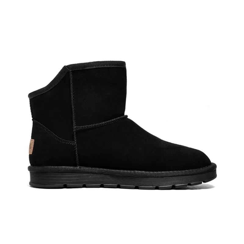 CAMEL Snow Boots Men Black/Yellow/Khaki-7