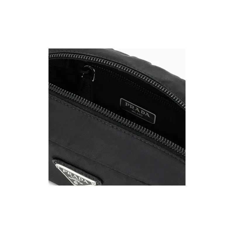 PRADA Nylon Makeup Bags Toiletry Bags Women's Black-4