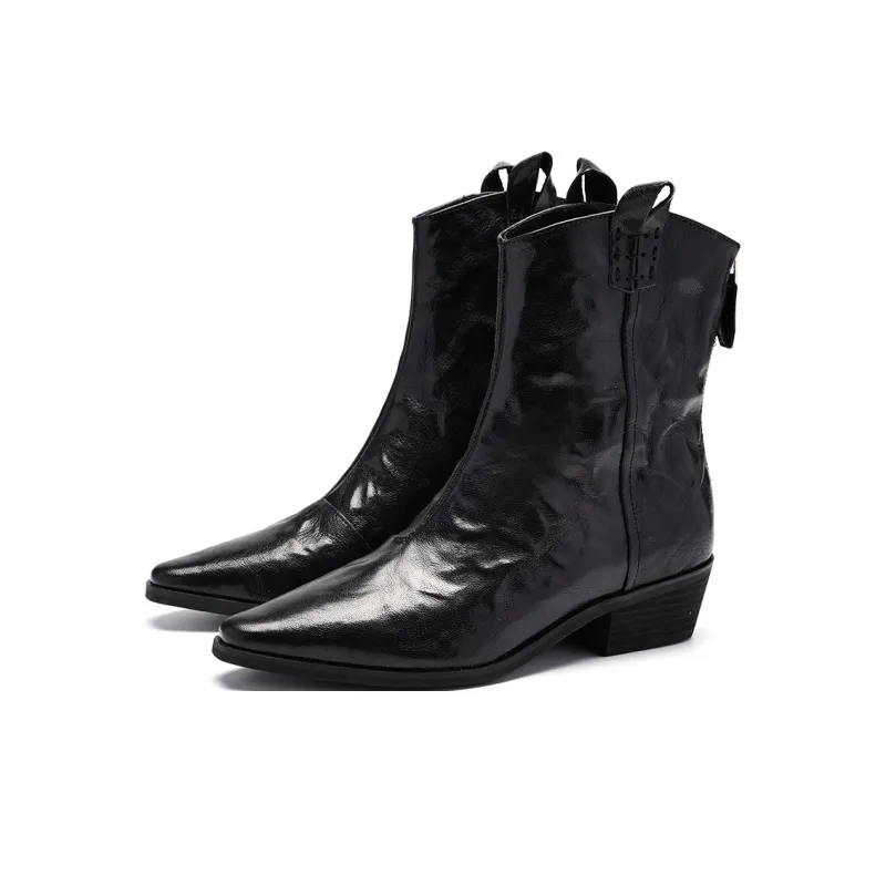 EBLAN Ankle Boots Women's Black-2