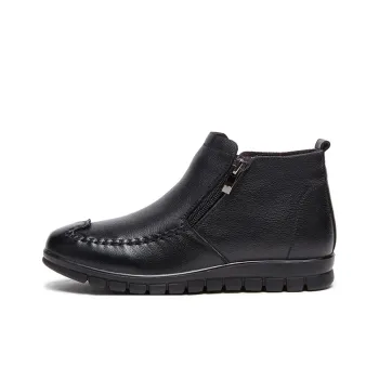 AOKANG Fleece Lined Warm Ankle Boots Women's