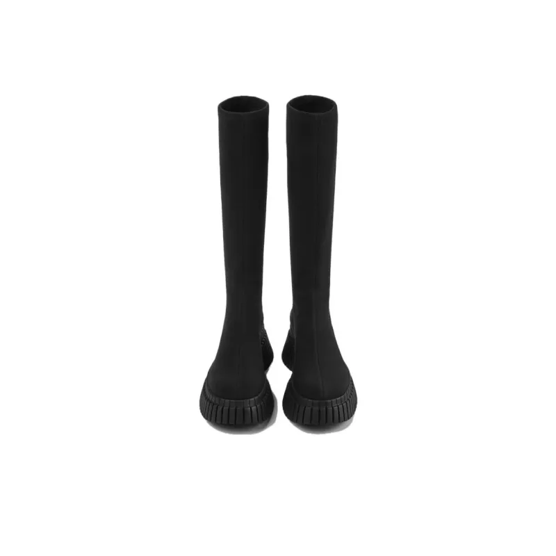 CAMPER 70mm Knitted Platform Boots-2