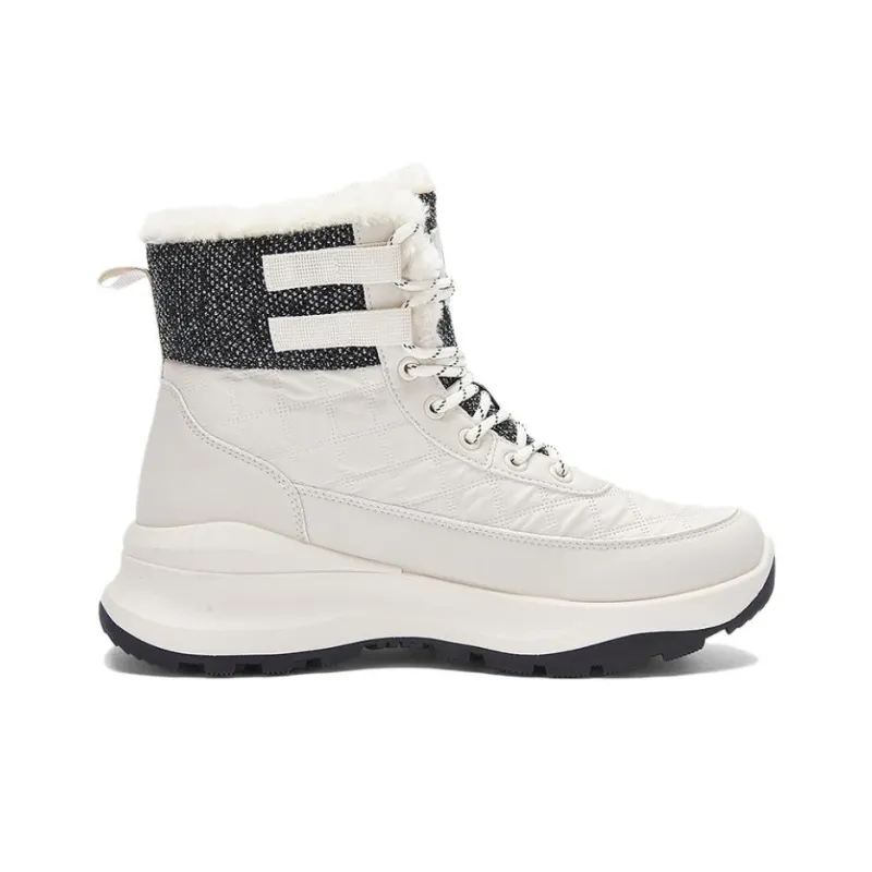 Warrior Short Mid Calf Snow Boots Men's Beige-1