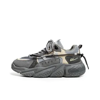 WARRIOR High Street Cool Gray Chunky Sneaker Men Swag