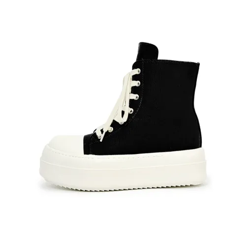 WEISHIBANGWEI Short Martin Boot Unisex Black