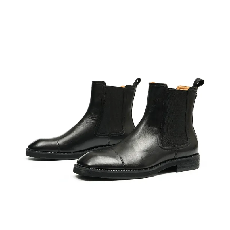 ASTON M.JAZZ Short Chelsea Boots Men's-2