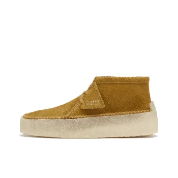Clarks Originals Breathable Short Outdoor Boots Men's Yellow Brown