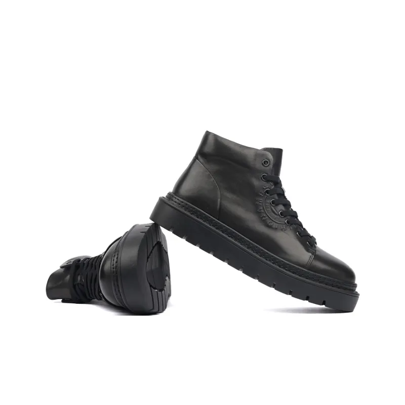 Tide Attack Ankle Boots Men's Black-3