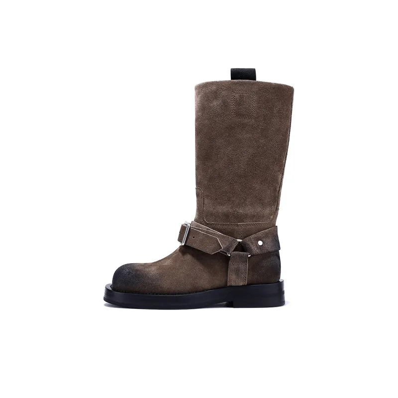 BELLALILY Ankle Boots Women's Black-4