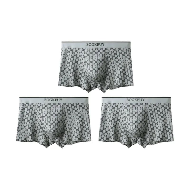 Qiao Ni Tong Underpants Men's 3 Pack-8