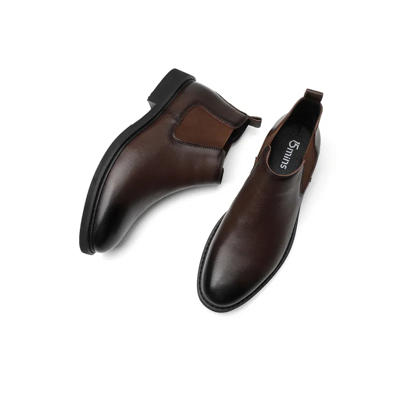 15 MINS Chelsea Boots Men's Black-7