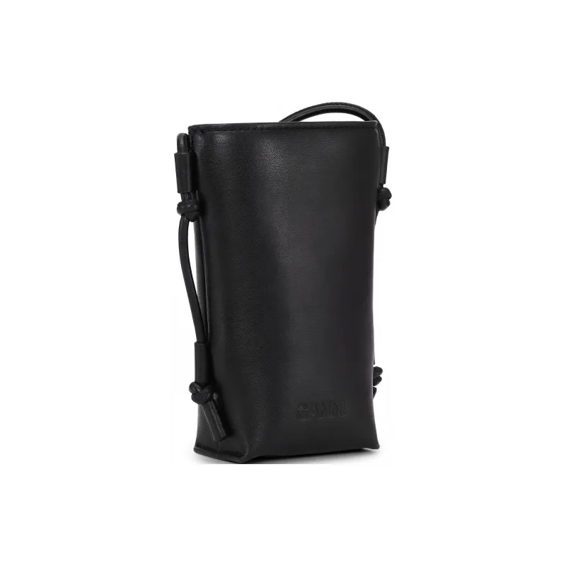 GANNI Leather Crossbody Bag-2
