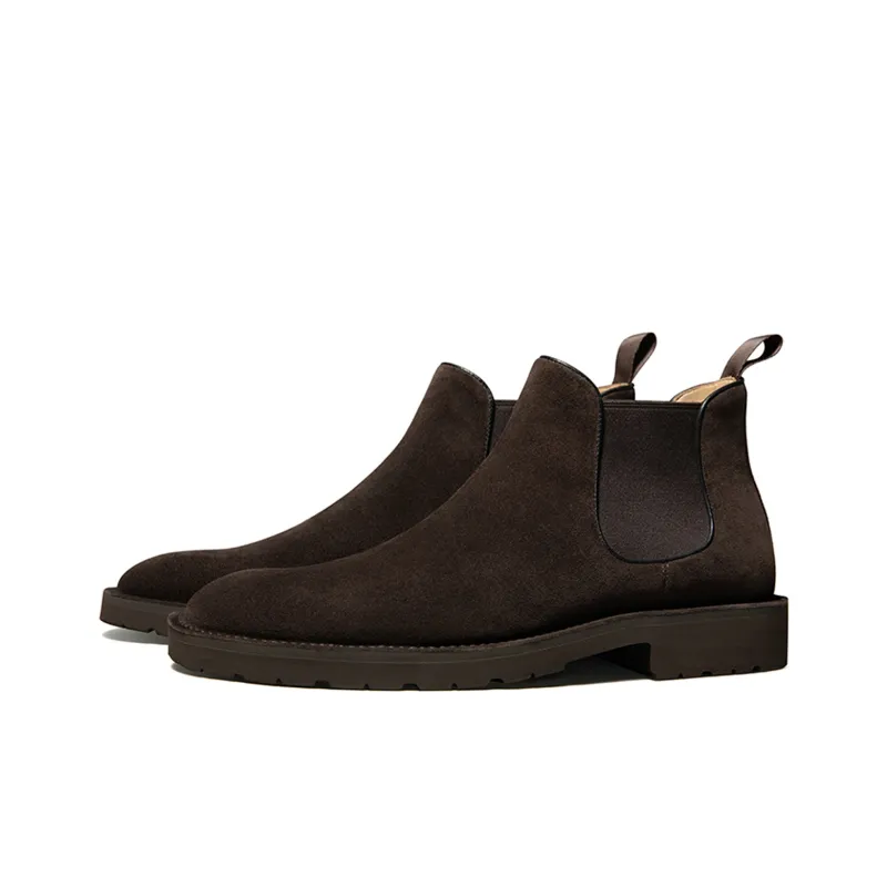 THOM WILLS Short Chelsea Boots Men's-1