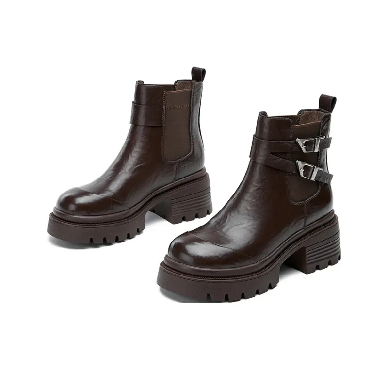 KEKAFU Short Chelsea Boots 6.4cm Women's-3