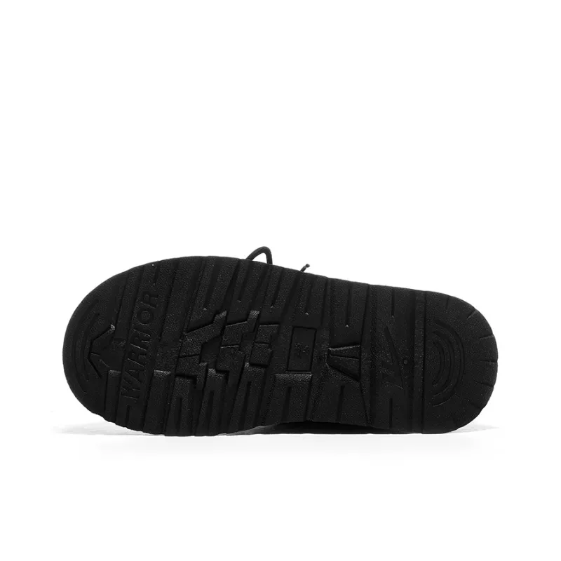 Warrior Ankle Length Snow Boots Women's Black-4