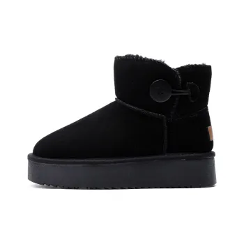 PAUL FRANK Warm Short Snow Boots Women's Black