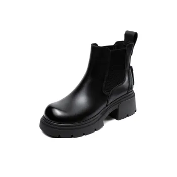 Devanro Chelsea Boots 5.5cm Women's Black