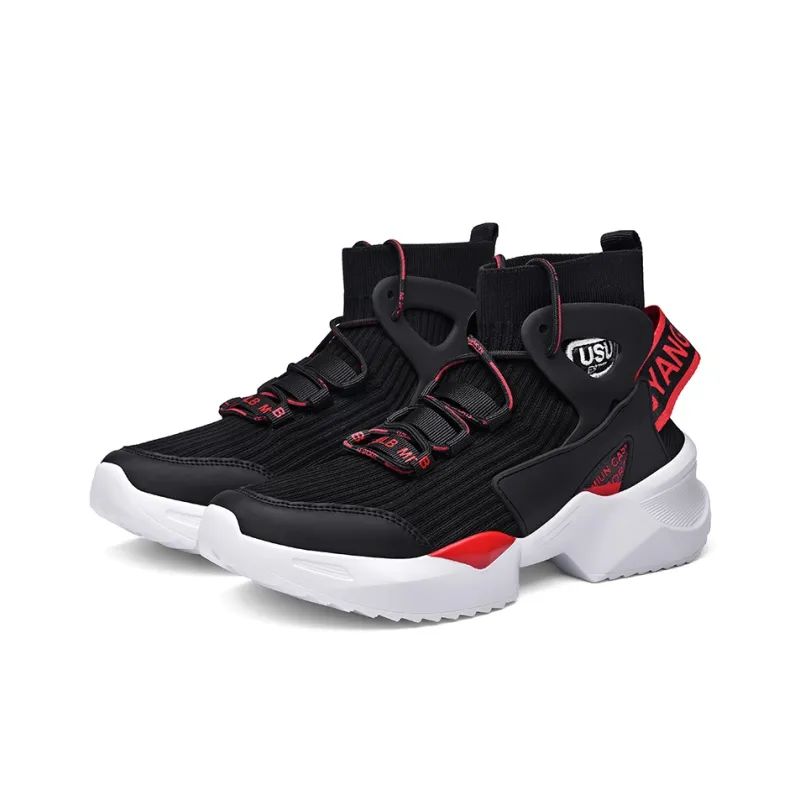 Jerden Smith Slip Resistant, Breathable, Lightweight High Top Chunky Sneakers Unisex-29