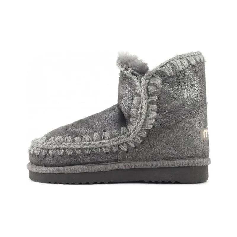 MOU Eskimo Ankle Boots Women's Gray-0