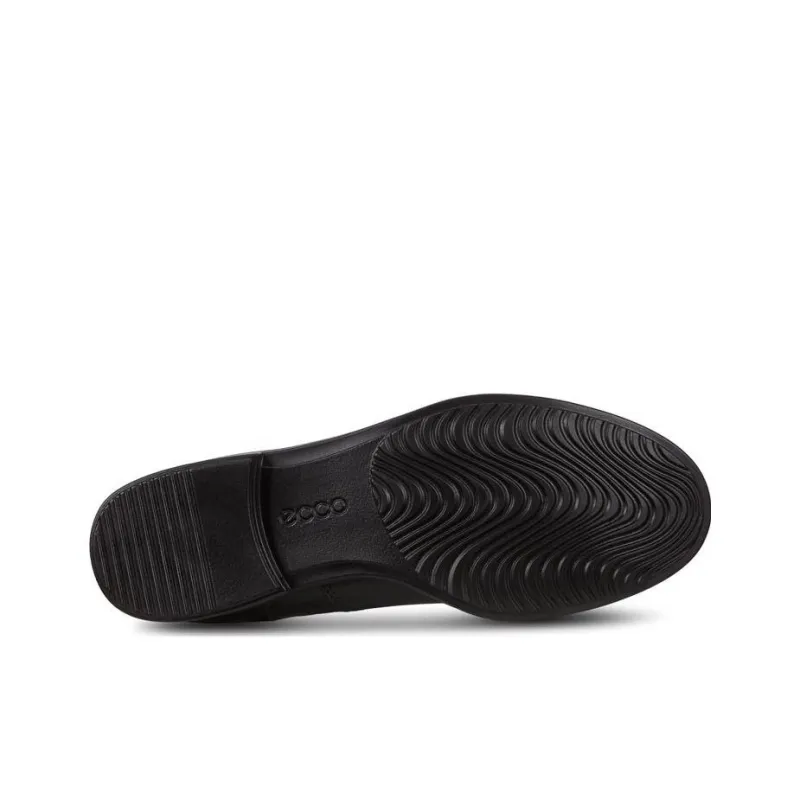 Ecco Short Chelsea Boots 2cm Women's Black-4