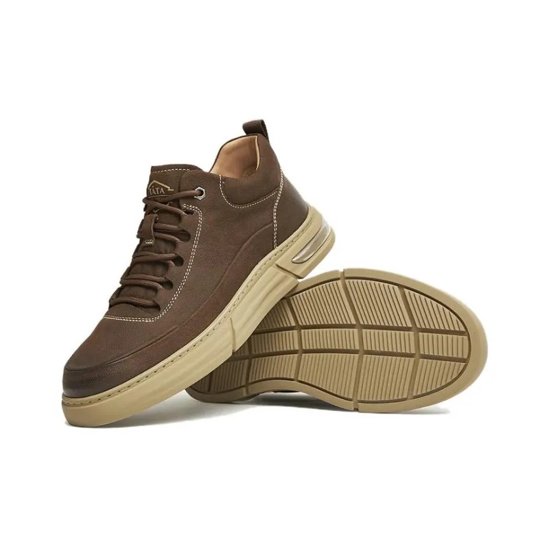 TATA Ankle Boots Men Solid Color-11