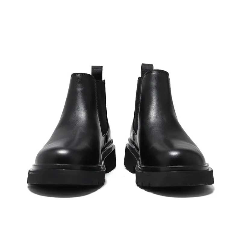 Aquarius Chelsea Boots Men Black/Brown-2
