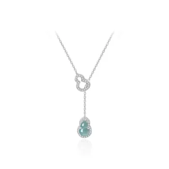 Seven Little Craftsmen Ice Glutinous Jadeite Necklaces Women's