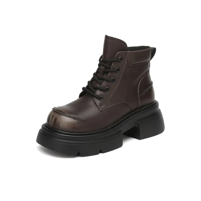 DAPHNE Ankle Boots Women's Black/Brown-10