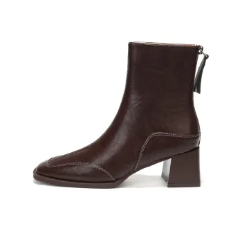 Beijiani Ankle Boots Women's Black/Brown