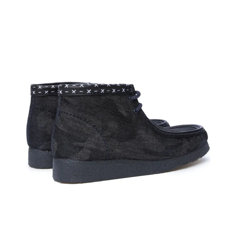 Clarks Originals Wallabee Boot Denim Blue-2