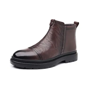Help Ankle Boots Men Black, Brown