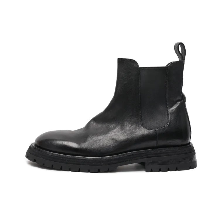 Viplander Short Chelsea Boots Men's Black-0