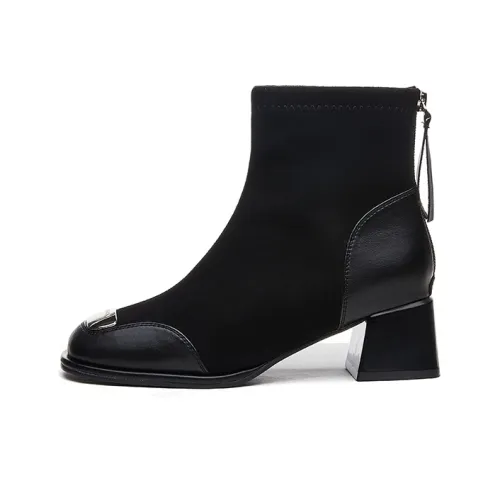 ACESC Ankle Boots 4.8cm Women's Black