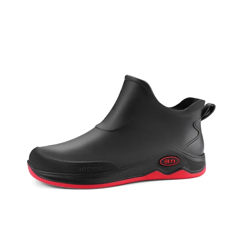 Warrior Water-Resistant Slip-Resistant Rain Boots Men's-1