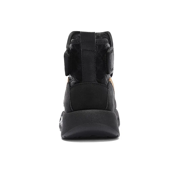 WARRIOR Snow Boots Men Black Orange-2