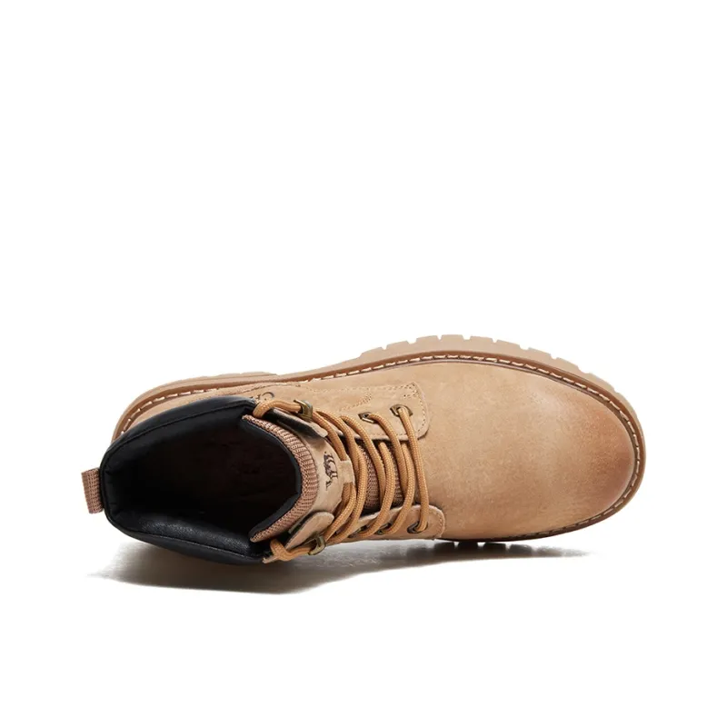 CAMEL Short Outdoor Boots Men's Fleece-Lined-9